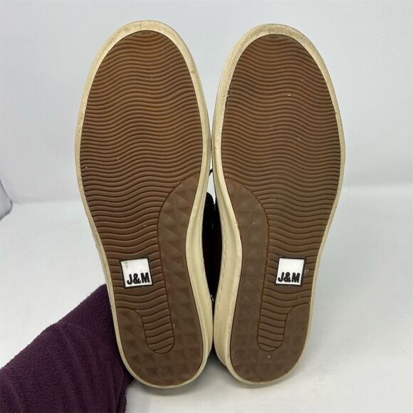 Johnston & Murphy Men's Chestnut Brown Leather Sneakers Size 9.5 Casual Lace-Up - Picture 9 of 12